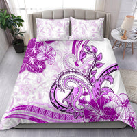Polynesia Paisley Bedding Set Mix Pink Polynesian Pattern