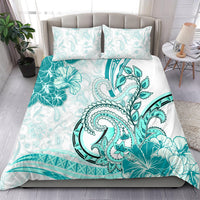 Polynesia Paisley Bedding Set Mix Teal Polynesian Pattern