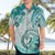 Polynesia Paisley Hawaiian Shirt Mix Teal Polynesian Pattern LT05 - Polynesian Pride