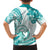 Polynesia Paisley Hawaiian Shirt Mix Teal Polynesian Pattern LT05 - Polynesian Pride