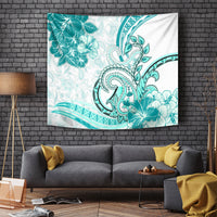 Polynesia Paisley Tapestry Mix Teal Polynesian Pattern