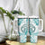 Polynesia Paisley Tumbler With Handle Mix Teal Polynesian Pattern