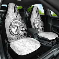 Polynesia Paisley Car Seat Cover Mix White Polynesian Pattern