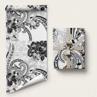 Polynesia Paisley Wrapping Paper Mix White Polynesian Pattern - Polynesian Pride