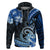 Polynesia Paisley Hoodie Mix Blue Polynesian Pattern LT05 Pullover Hoodie Blue - Polynesian Pride