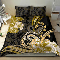 Polynesia Paisley Bedding Set Mix Gold Polynesian Pattern