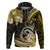 Polynesia Paisley Hoodie Mix Gold Polynesian Pattern LT05 Pullover Hoodie Gold - Polynesian Pride