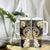 Polynesia Paisley Tumbler With Handle Mix Gold Polynesian Pattern