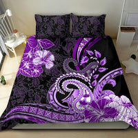 Polynesia Paisley Bedding Set Mix Purple Polynesian Pattern