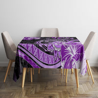 Polynesia Paisley Tablecloth Mix Purple Polynesian Pattern