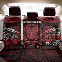 Easter Island Back Car Seat Cover Polynesian Pattern Emblem