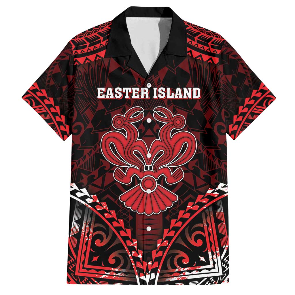 Personalised Easter Island Family Matching Puletasi and Hawaiian Shirt Polynesian Pattern Emblem
