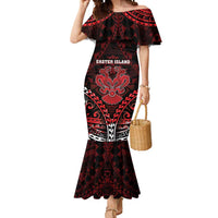 Personalised Easter Island Mermaid Dress Polynesian Pattern Emblem