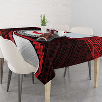 Easter Island Tablecloth Moai Statues Polynesian Style