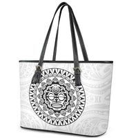 New Zealand Aotearoa Leather Tote Bag Maori Te Mata O Rongokako