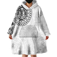 New Zealand Aotearoa Wearable Blanket Hoodie Maori Te Mata O Rongokako