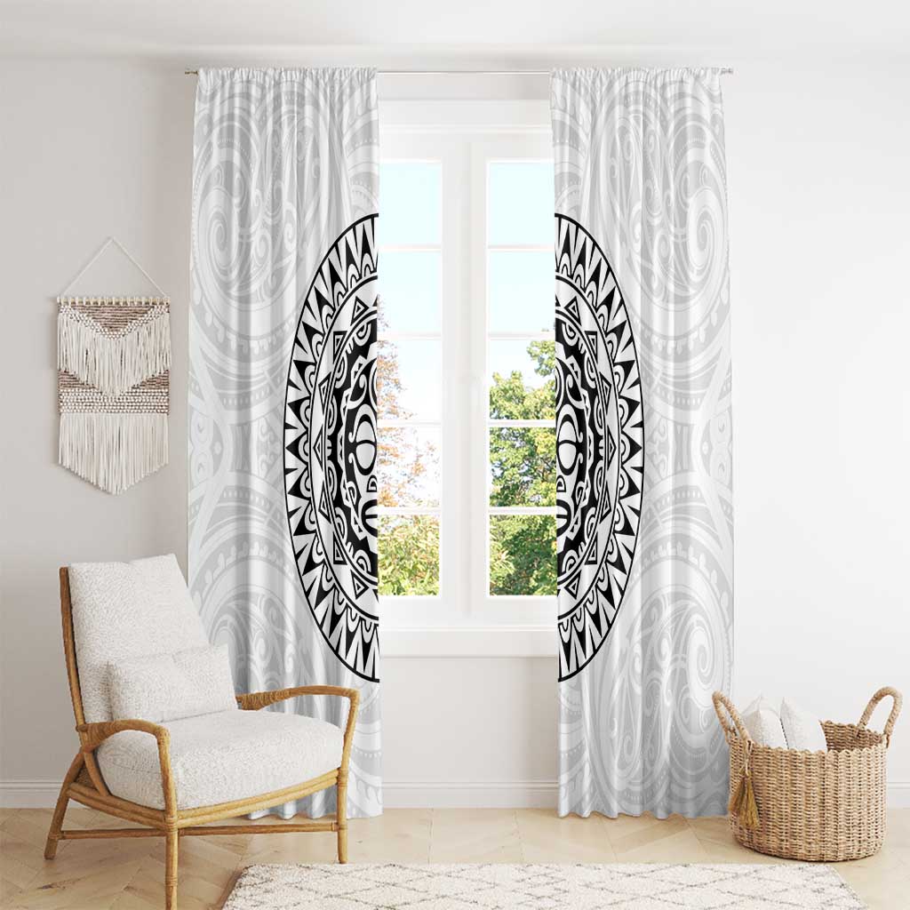 New Zealand Aotearoa Window Curtain Maori Te Mata O Rongokako