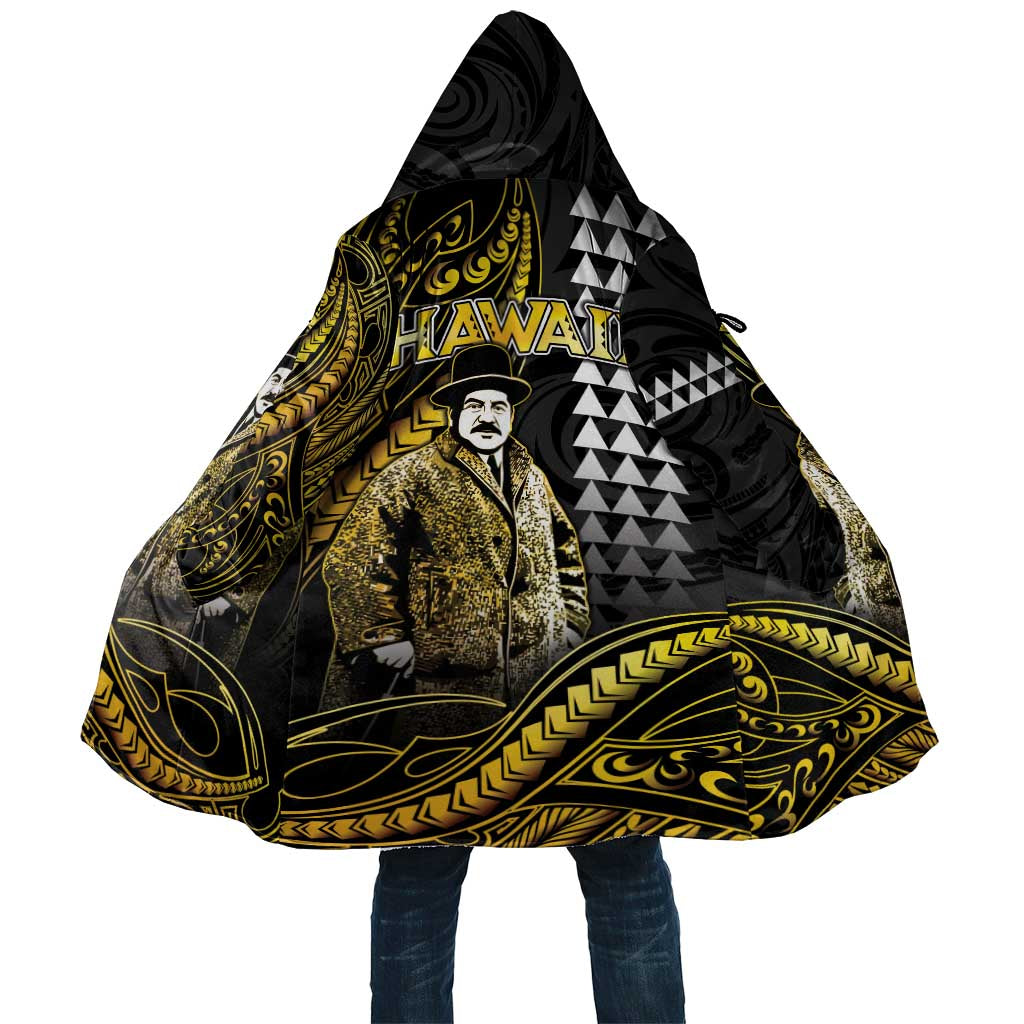Hawaii Kuhio The Citizen Prince Cloak Gold Polynesian Tribal Tattoo