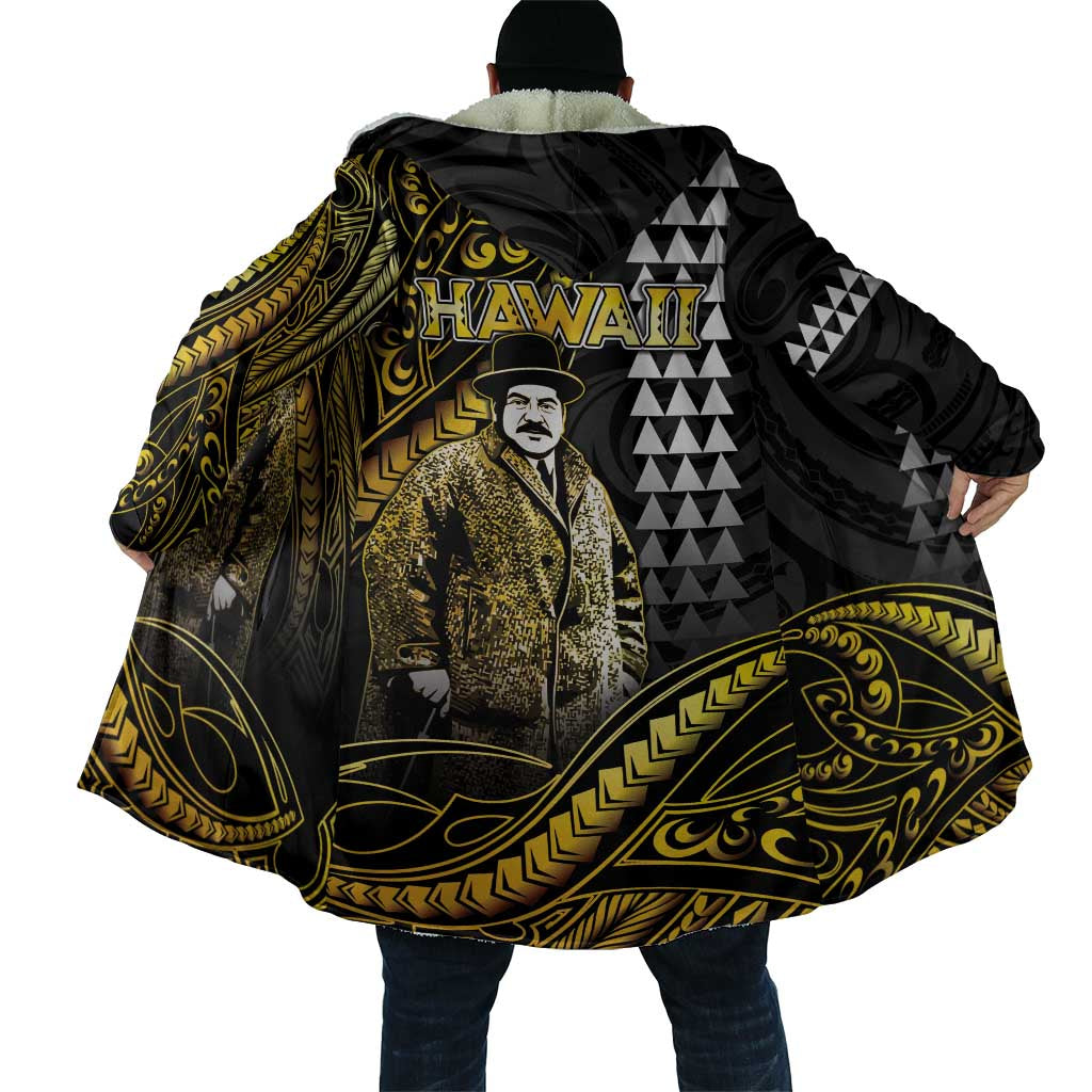 Hawaii Kuhio The Citizen Prince Cloak Gold Polynesian Tribal Tattoo