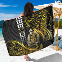 Hawaii Kuhio The Citizen Prince Sarong Gold Polynesian Tribal Tattoo
