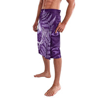 New Zealand Matariki Lavalava Maori Koru With Humpback Whale Purple