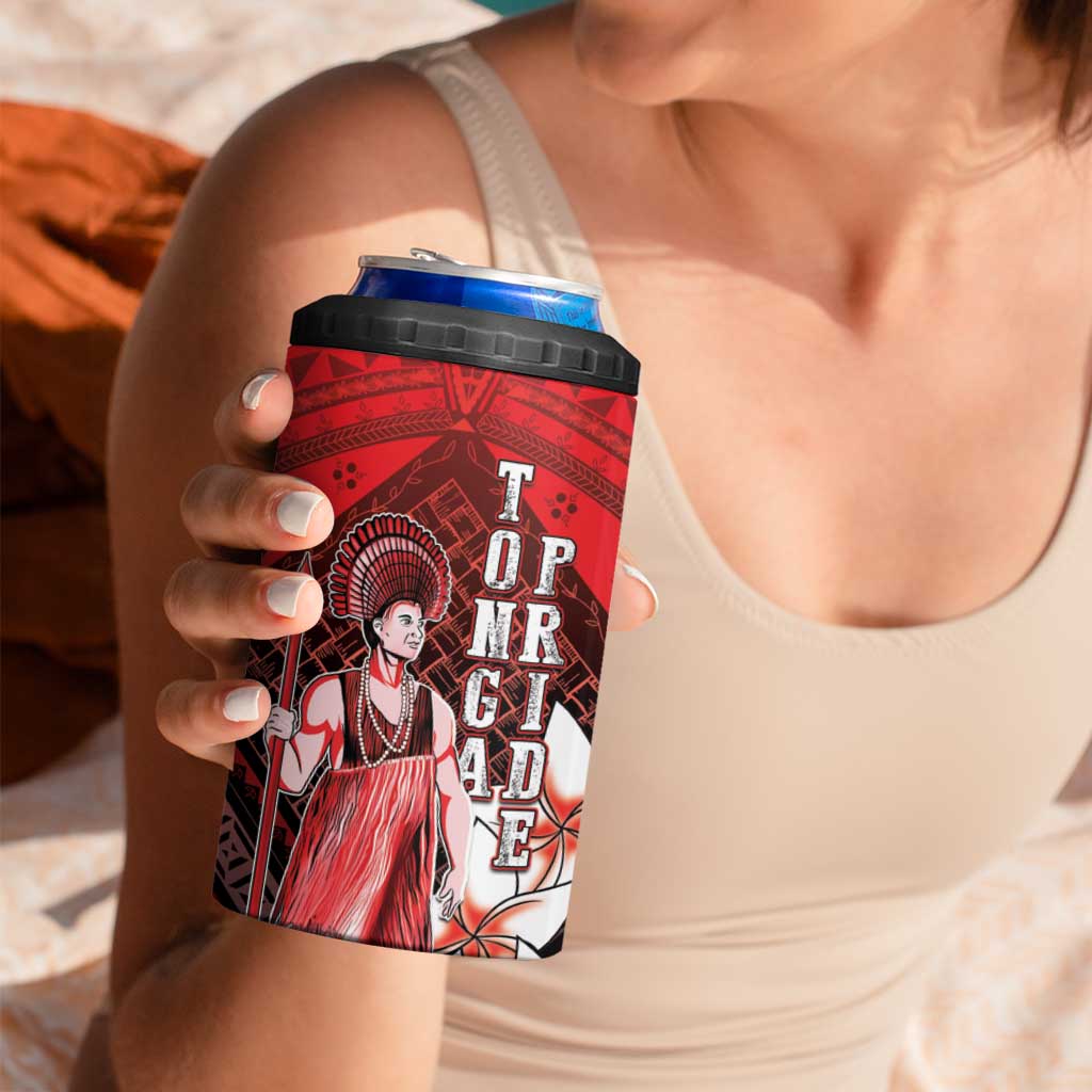The First King Of Tonga 4 in 1 Can Cooler Tumbler Tongan Pride