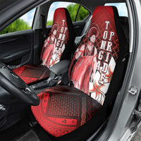 The First King Of Tonga Car Seat Cover Tongan Pride