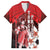 The First King Of Tonga Family Matching Long Sleeve Bodycon Dress and Hawaiian Shirt Tongan Pride
