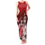 The First King Of Tonga Family Matching Tank Maxi Dress and Hawaiian Shirt Tongan Pride