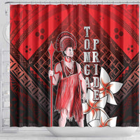 The First King Of Tonga Shower Curtain Tongan Pride