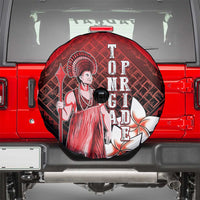 The First King Of Tonga Spare Tire Cover Tongan Pride