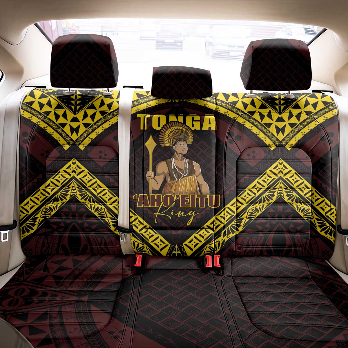 Tonga First King Back Car Seat Cover Ahoeitu Know Your Roots