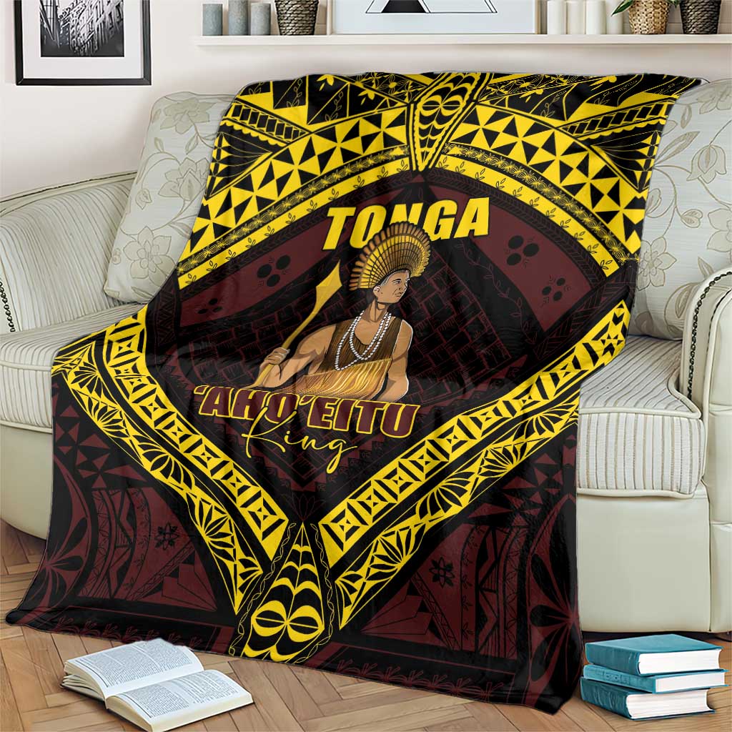 Tonga First King Blanket Ahoeitu Know Your Roots