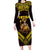 Tonga First King Family Matching Long Sleeve Bodycon Dress and Hawaiian Shirt Ahoeitu Know Your Roots