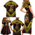 Tonga First King Family Matching Short Sleeve Bodycon Dress and Hawaiian Shirt Ahoeitu Know Your Roots