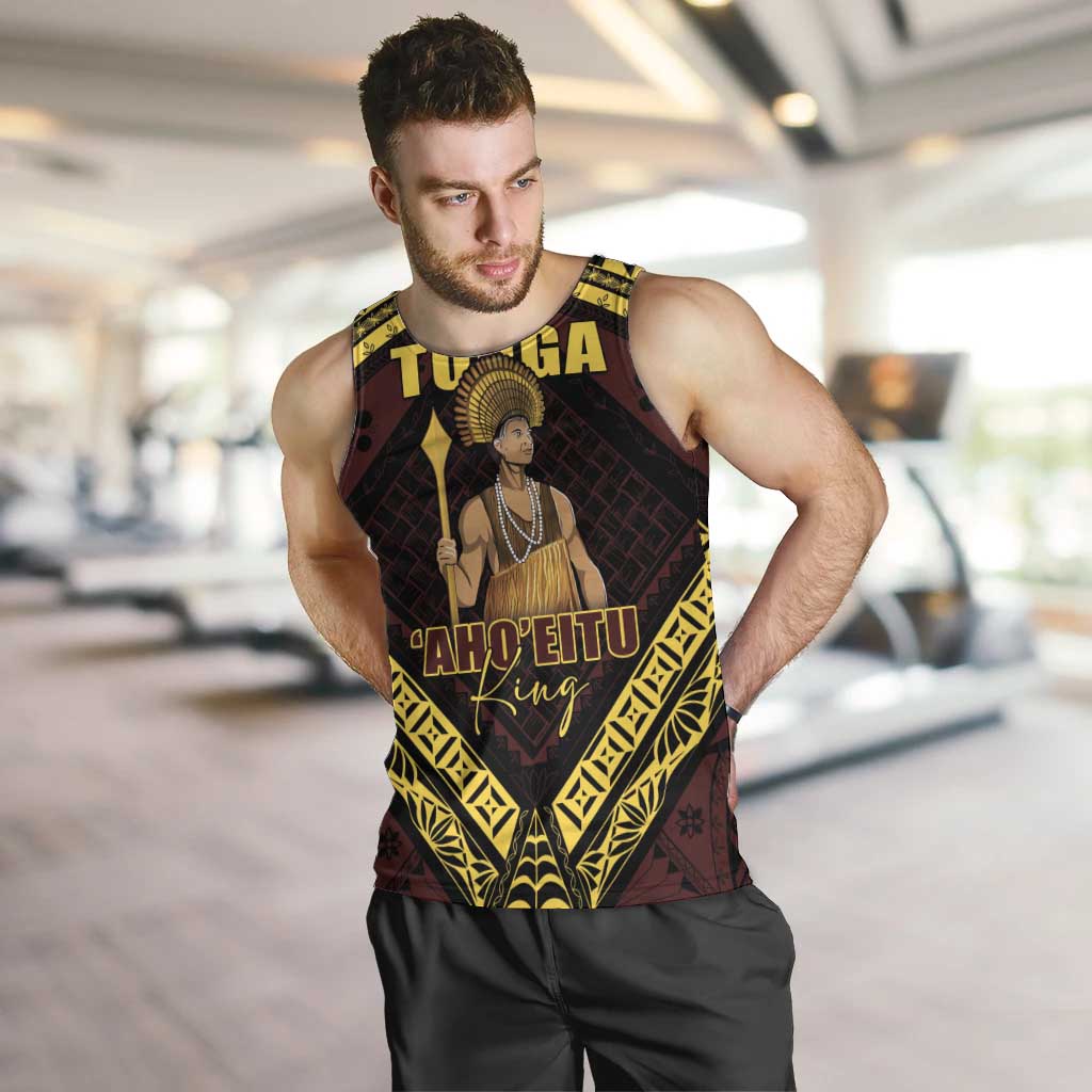 Tonga First King Men Tank Top Ahoeitu Know Your Roots
