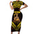 Tonga First King Short Sleeve Bodycon Dress Ahoeitu Know Your Roots