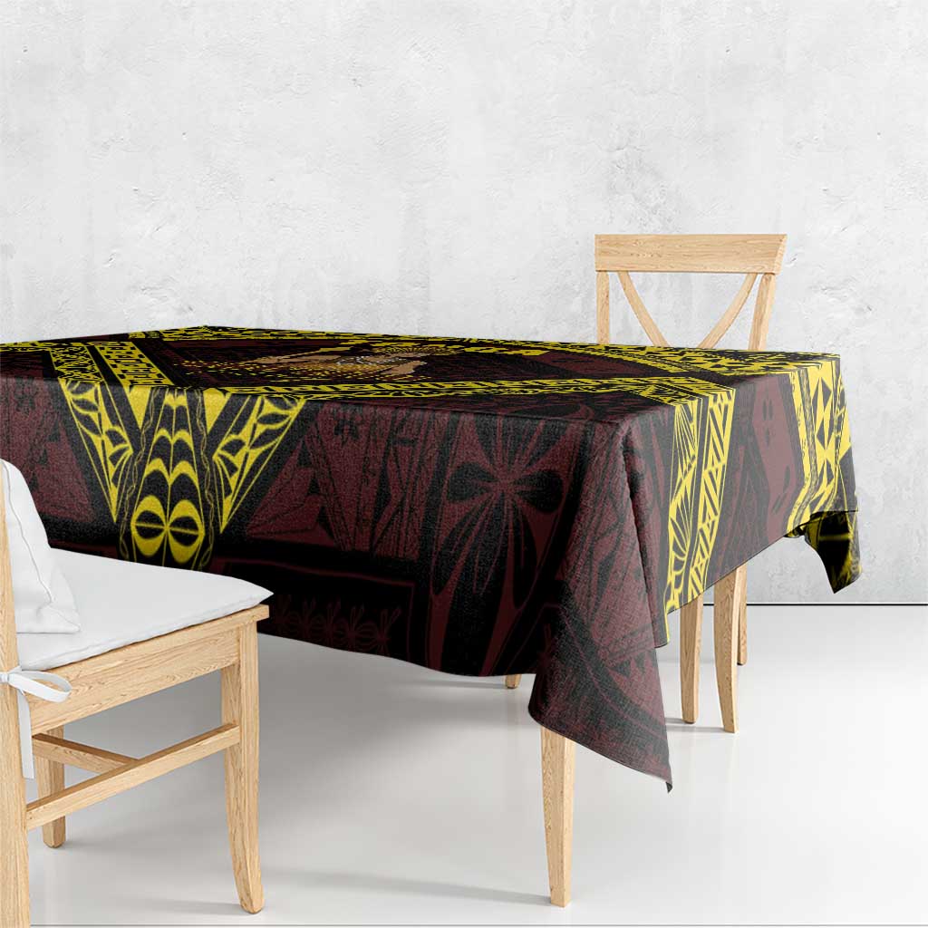 Tonga First King Tablecloth Ahoeitu Know Your Roots