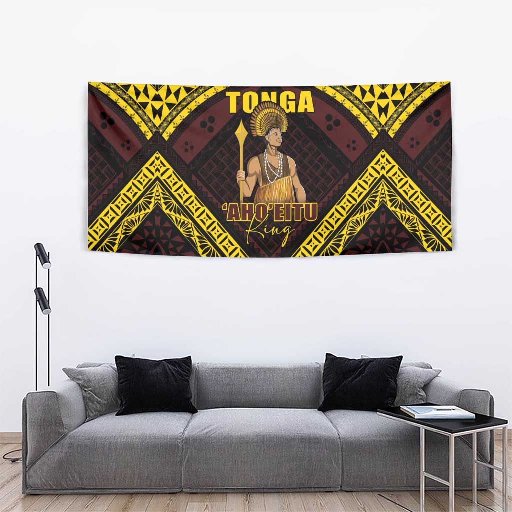Tonga First King Tapestry Ahoeitu Know Your Roots