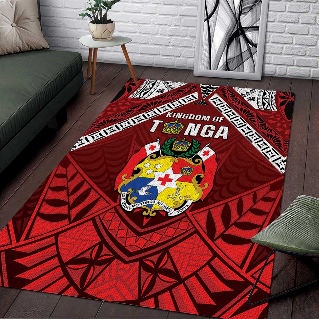 Tonga Emancipation Day Area Rug Tongan Kupesi Pattern