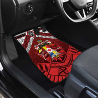 Tonga Emancipation Day Car Mats Tongan Kupesi Pattern