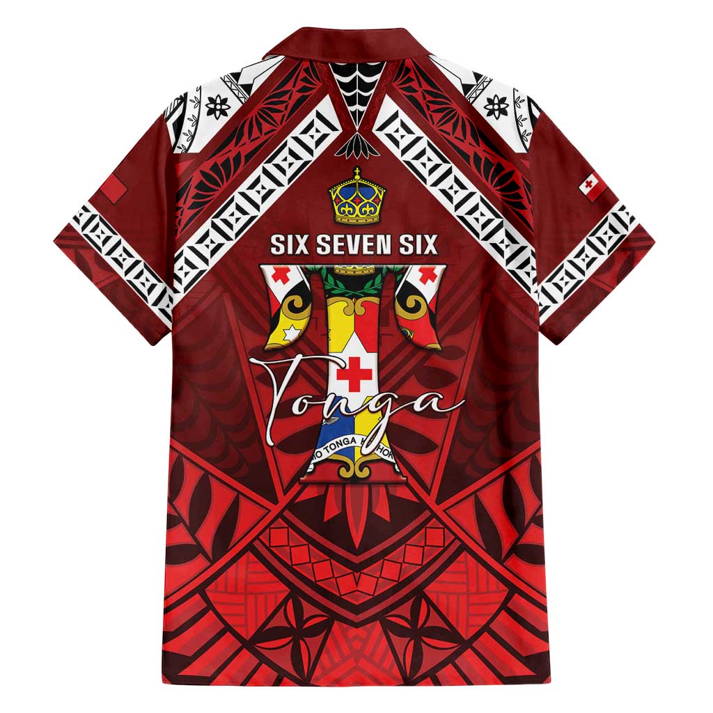 Tonga Emancipation Day Family Matching Puletasi and Hawaiian Shirt Tongan Kupesi Pattern