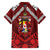 Tonga Emancipation Day Family Matching Tank Maxi Dress and Hawaiian Shirt Tongan Kupesi Pattern