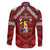 Tonga Emancipation Day Family Matching Tank Maxi Dress and Hawaiian Shirt Tongan Kupesi Pattern