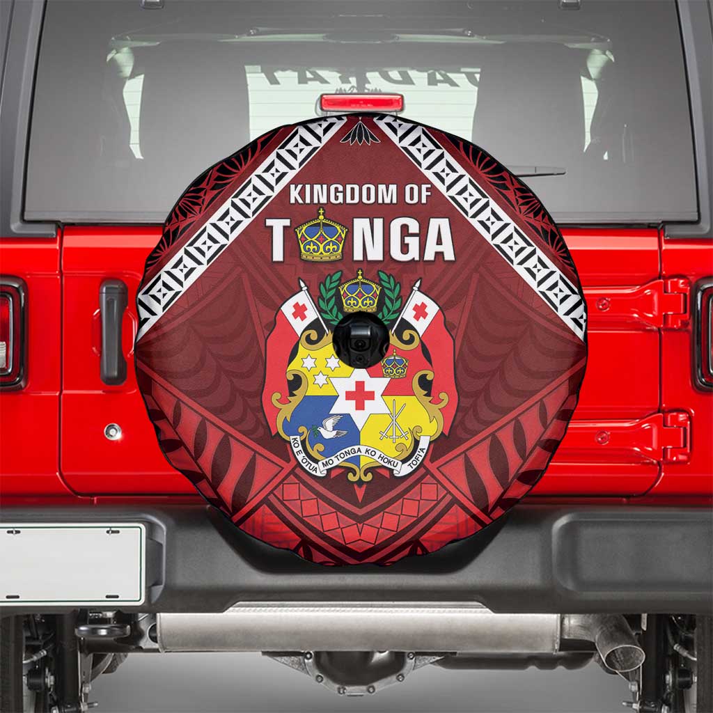 Tonga Emancipation Day Spare Tire Cover Tongan Kupesi Pattern