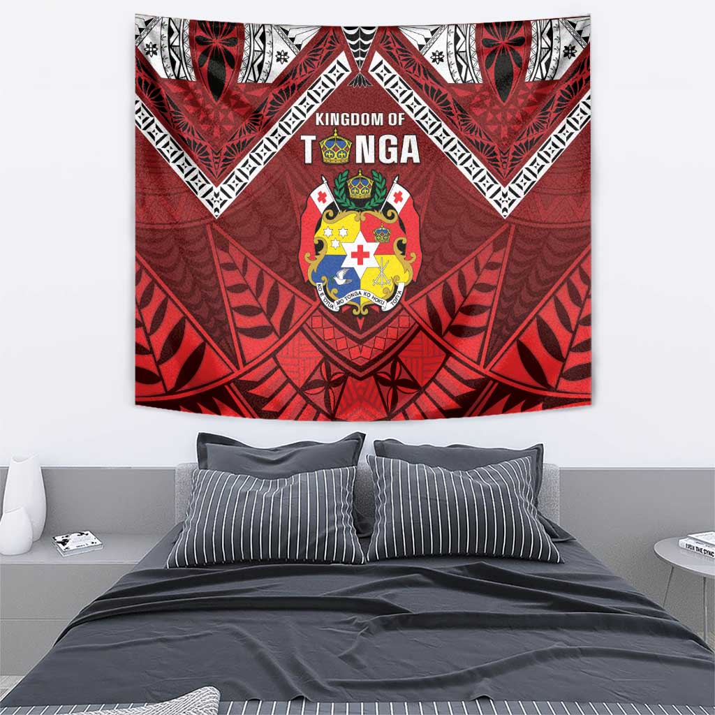 Tonga Emancipation Day Tapestry Tongan Kupesi Pattern