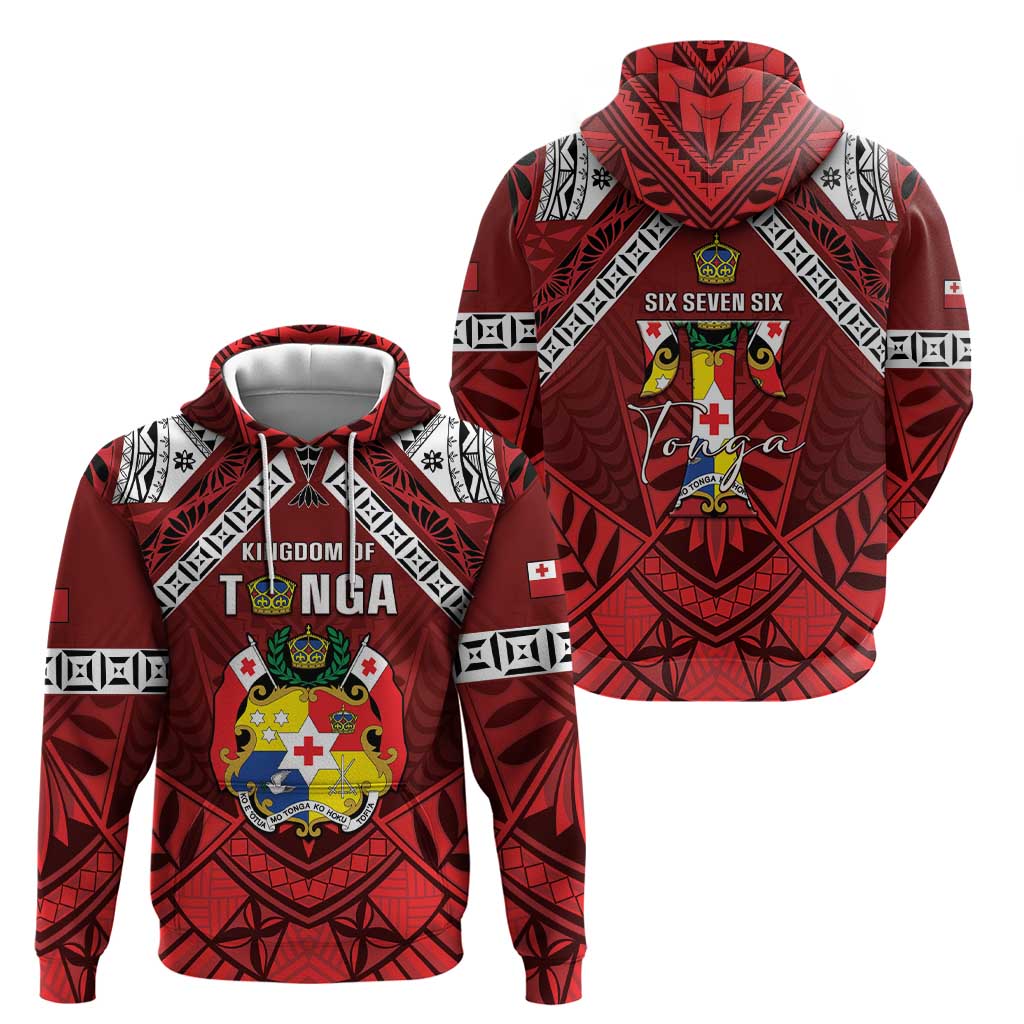 Tonga Emancipation Day Zip Hoodie Tongan Kupesi Pattern