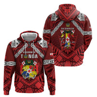Tonga Emancipation Day Zip Hoodie Tongan Kupesi Pattern