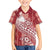 Tonga Kupesi Ngatu Hawaiian Shirt Vintage Red Plumeria