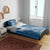 Tonga Kupesi Ngatu Bedding Set Vintage Blue Plumeria